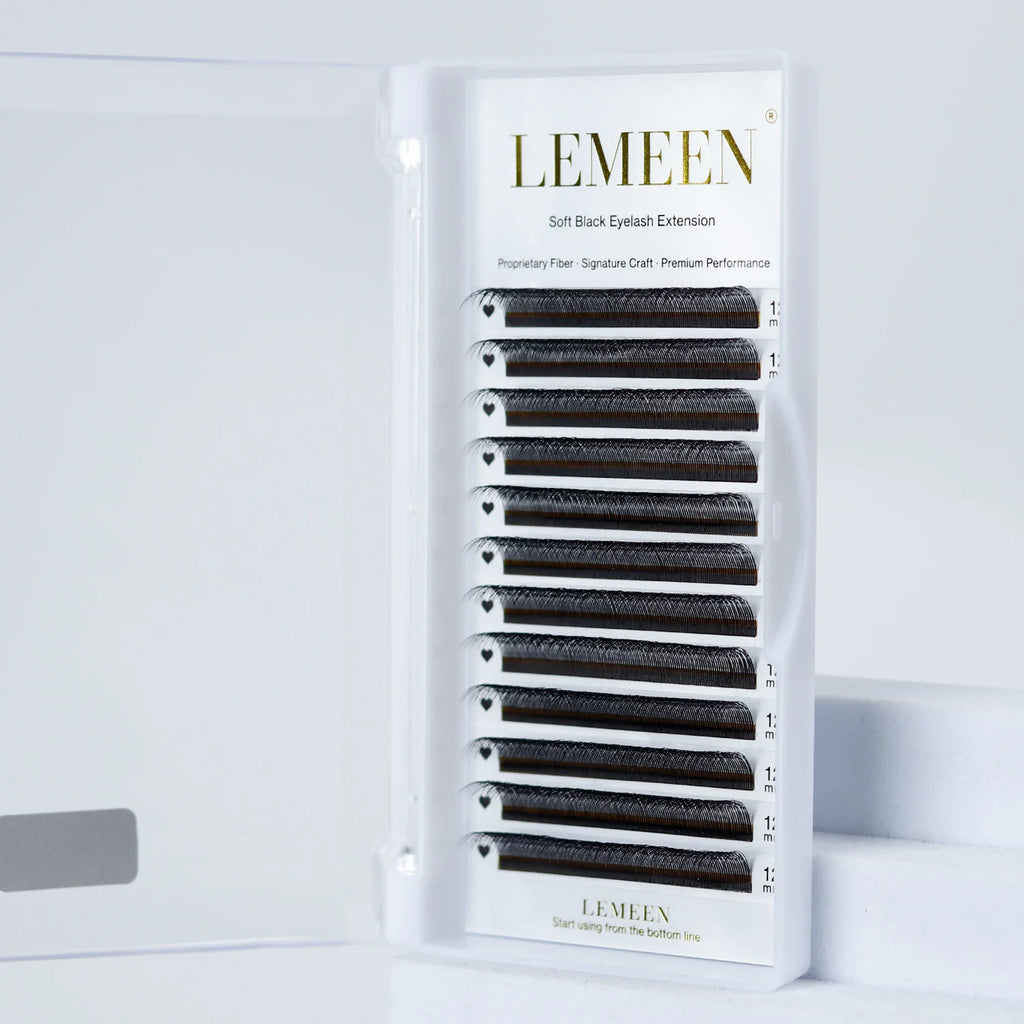 LEMEEN Extensão de Cílios 2D em Y - Mais Denso, Macio e Natural