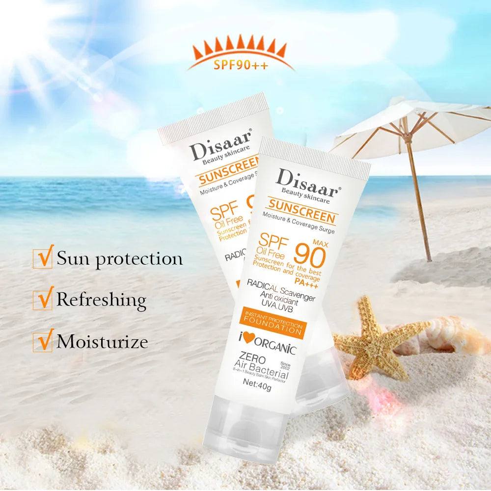 Protetor Solar Facial e Corporal Clareador — FPS Alto