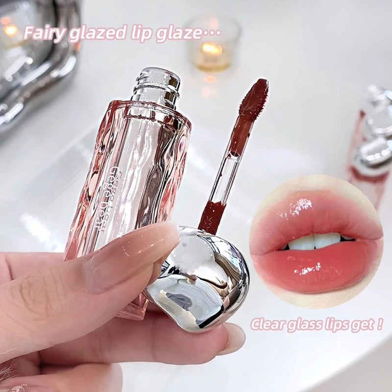 Gloss Labial Crystal Translúcido Hidratante - Longa Duração