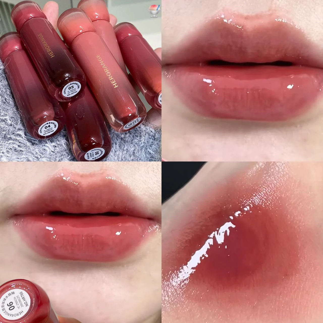 Gloss Labial Mirror Uva Defumada - Hidratante e Longa Duração