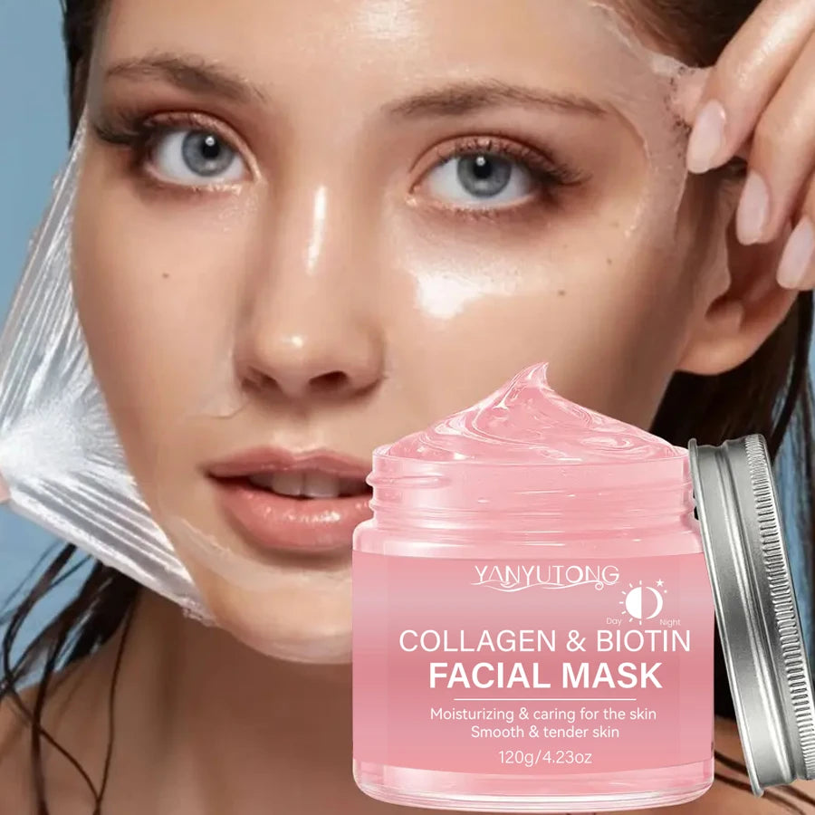 Máscara Facial de Colágeno Peel Off — Rejuvenescimento e Firmeza