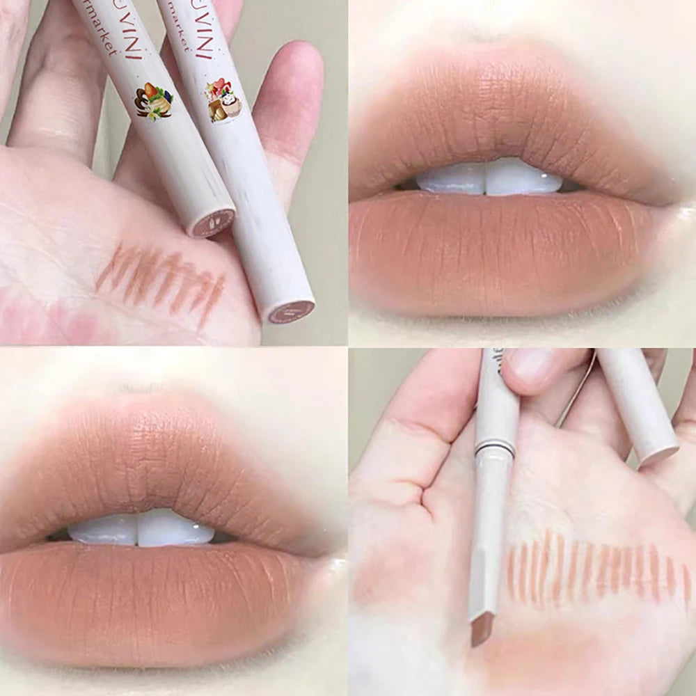 Lápis Labial Matte Cappuvini - Delineador Impermeável Longa Duração