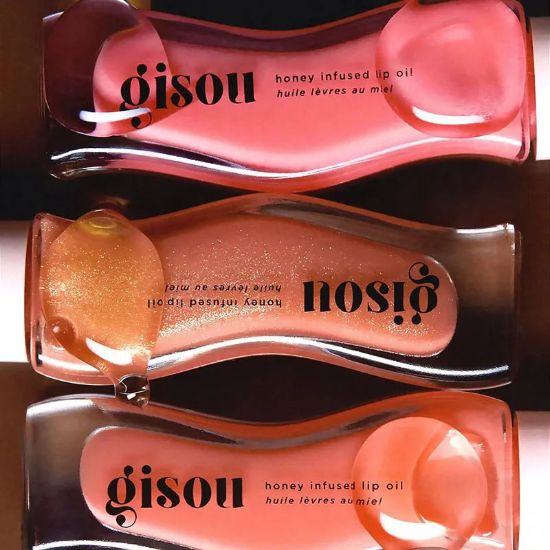 Lip Balm Gisou Glazed Ameixa — Hidratação e Cor Irresistível