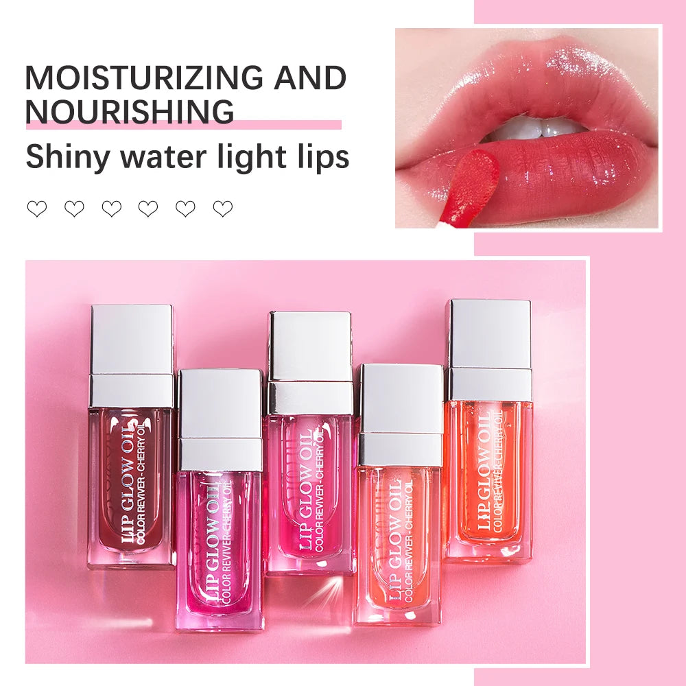 Lip Oil Gloss Hidratante — Brilho e Nutrição Labial