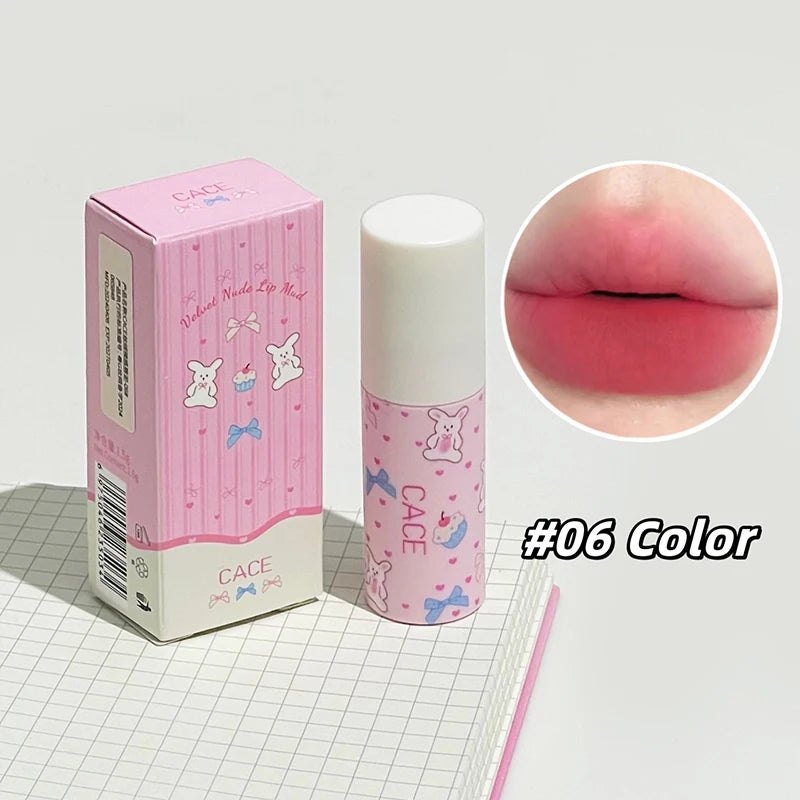 Kit Batom Matte Veludo Little Bunny - Textura Sedosa Longa Duração