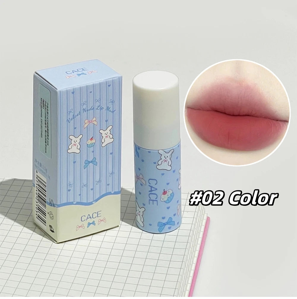 Kit Batom Matte Veludo Little Bunny - Textura Sedosa Longa Duração
