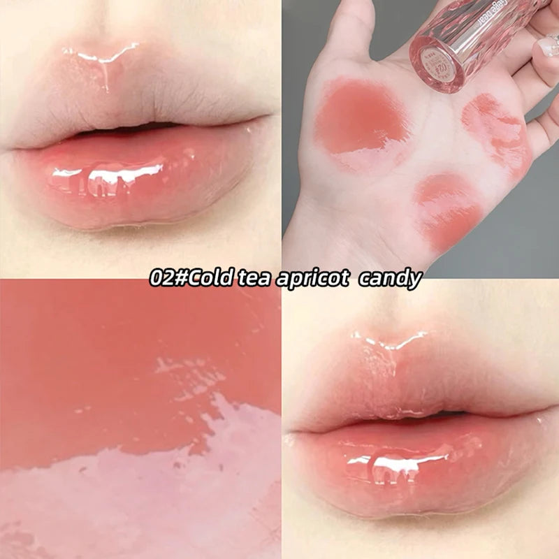 Gloss Labial Crystal Translúcido Hidratante - Longa Duração