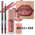 Kit 2 Produtos Labiais Velvet — Batom e Delineador