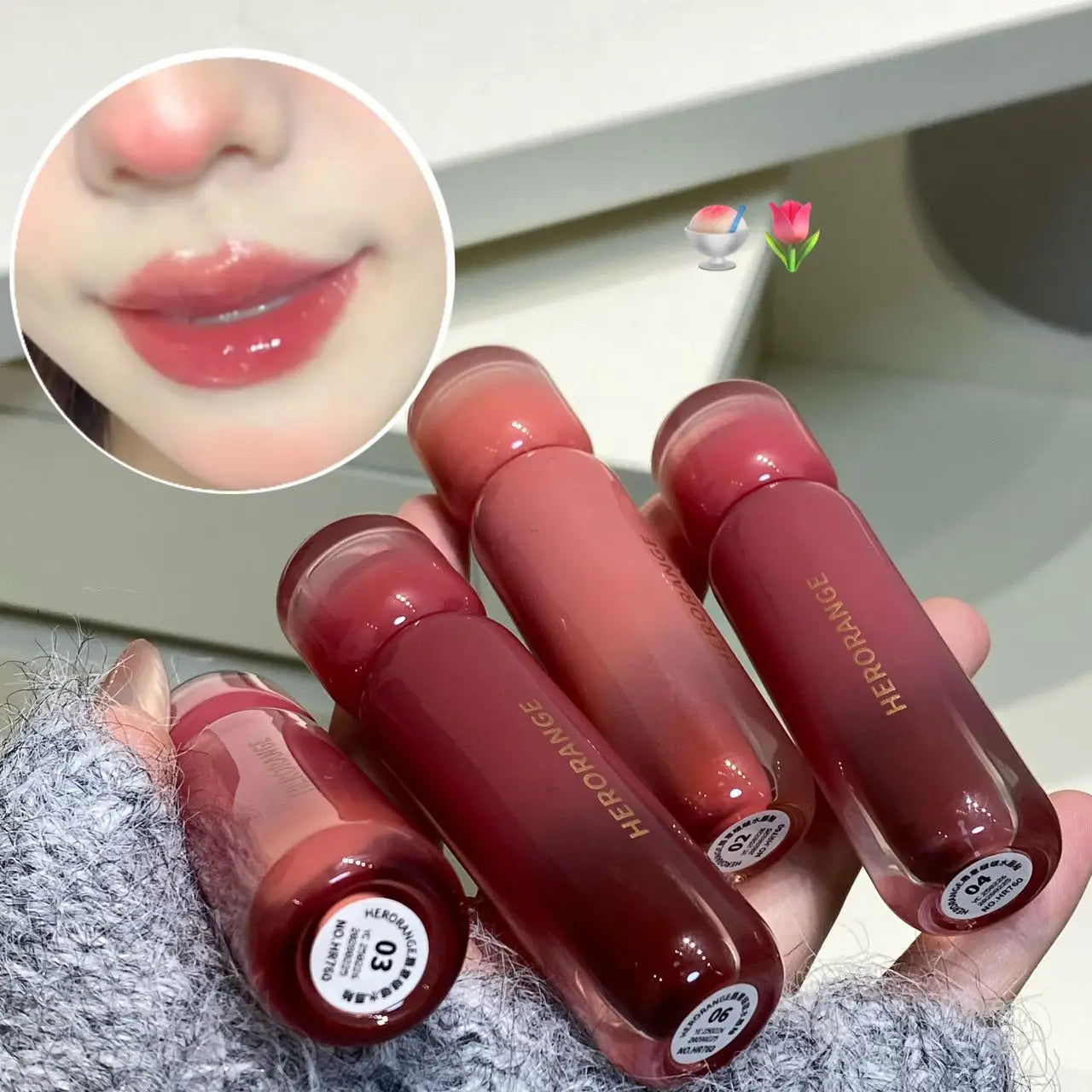 Gloss Labial Mirror Uva Defumada - Hidratante e Longa Duração