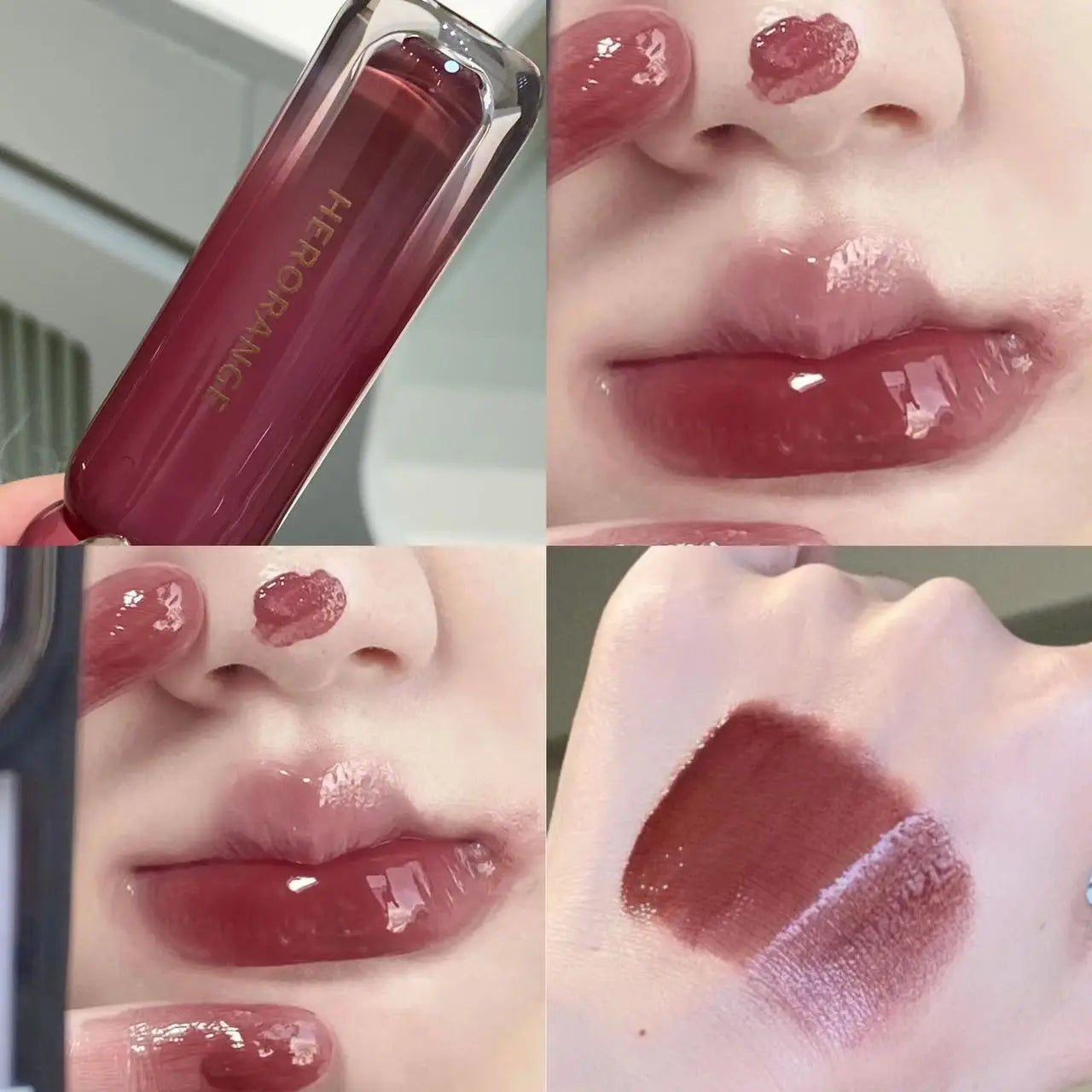 Gloss Labial Mirror Uva Defumada - Hidratante e Longa Duração