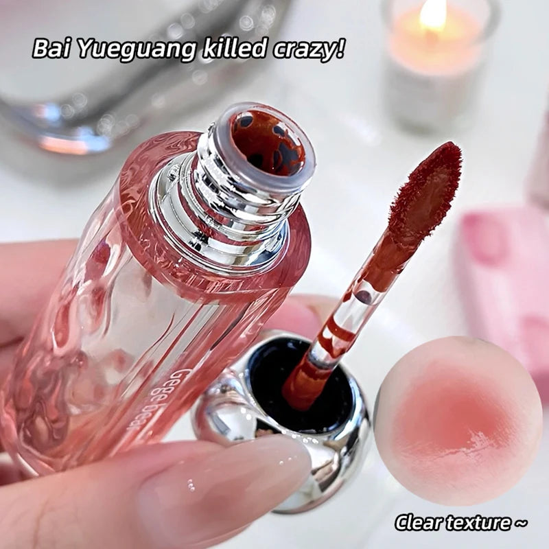 Gloss Labial Crystal Translúcido Hidratante - Longa Duração
