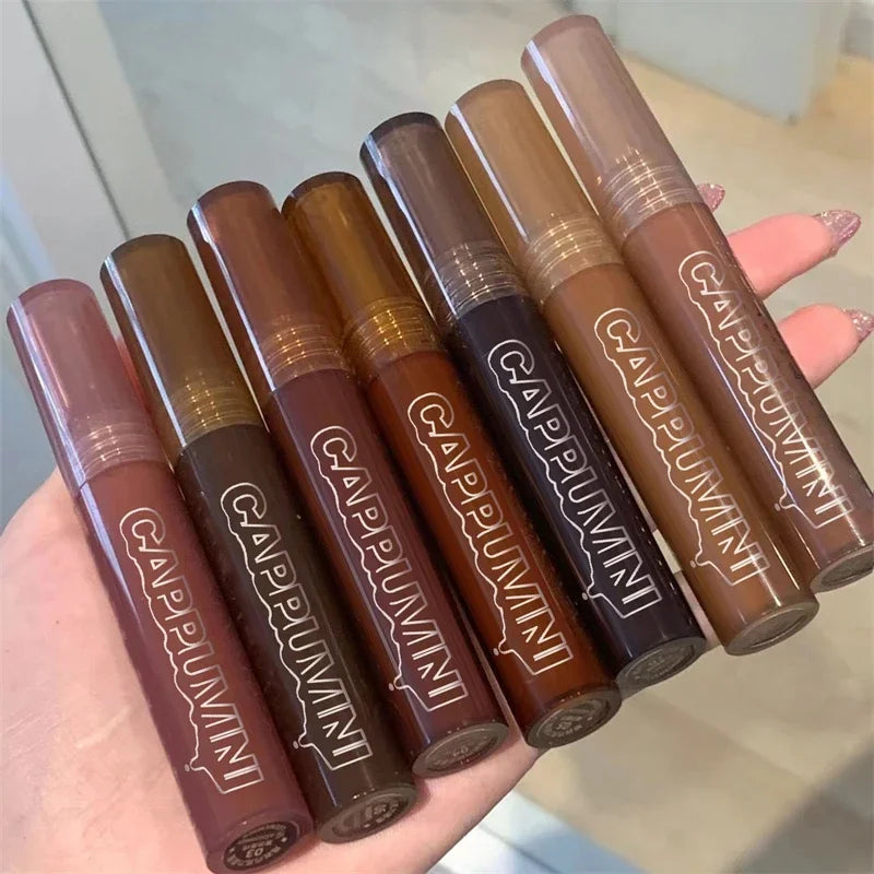 Gloss Labial Mirror Punk - Óleo Labial Transparente Impermeável