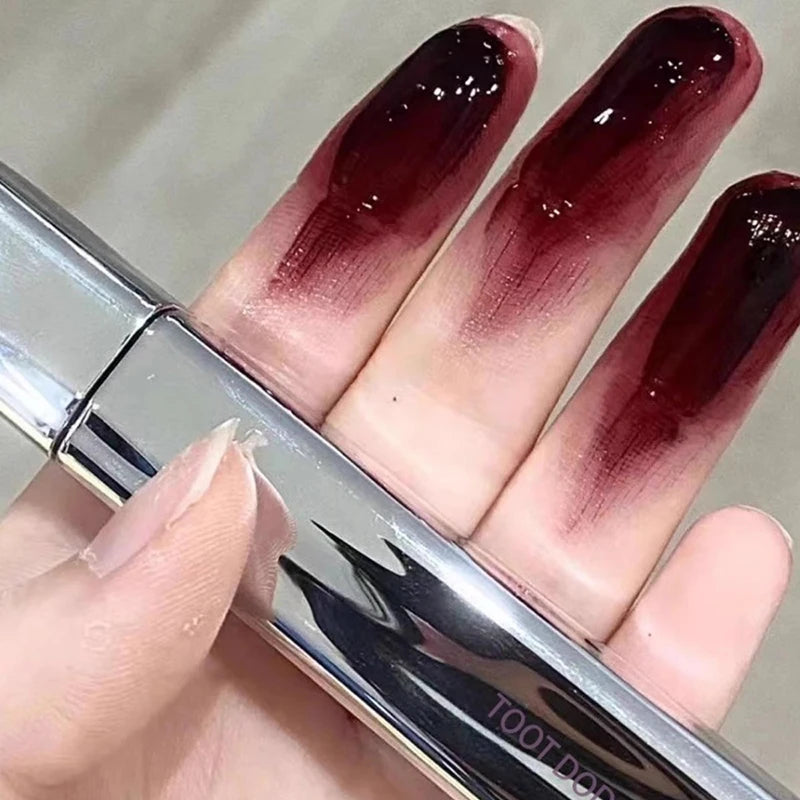 Gloss Labial Crystal Jelly Tubo Prata - 5 Cores Hidratante