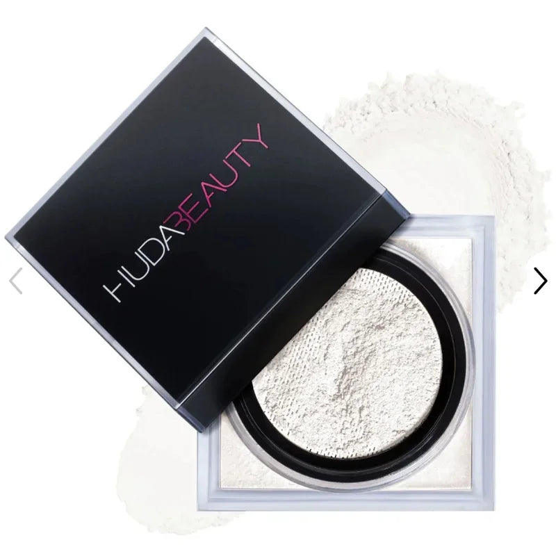 Huda Beauty Delicate Setting Powder Lasting Without Shedding Makeup Control Oil Locking Moisture Create Zero Pore Base Makeup