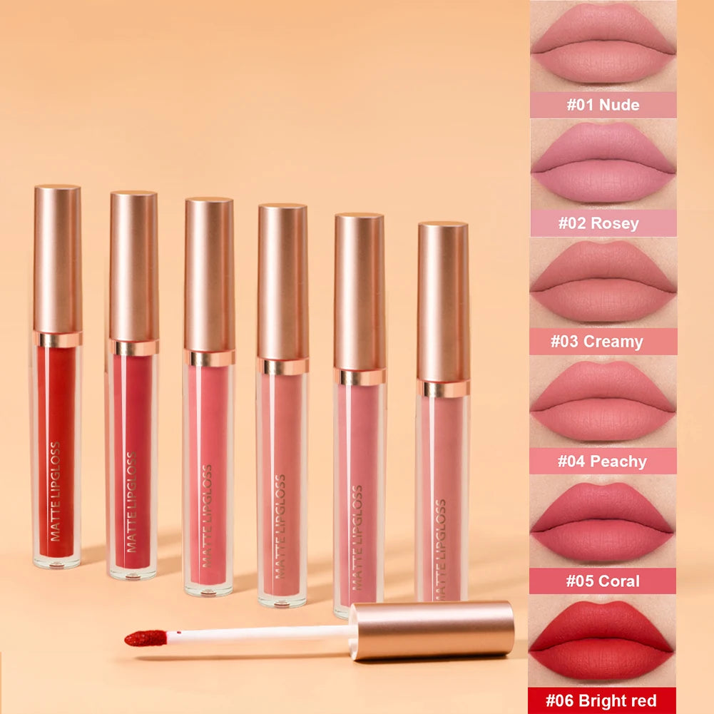 Kit Batom Matte AB - Não Mancha e Longa Duração