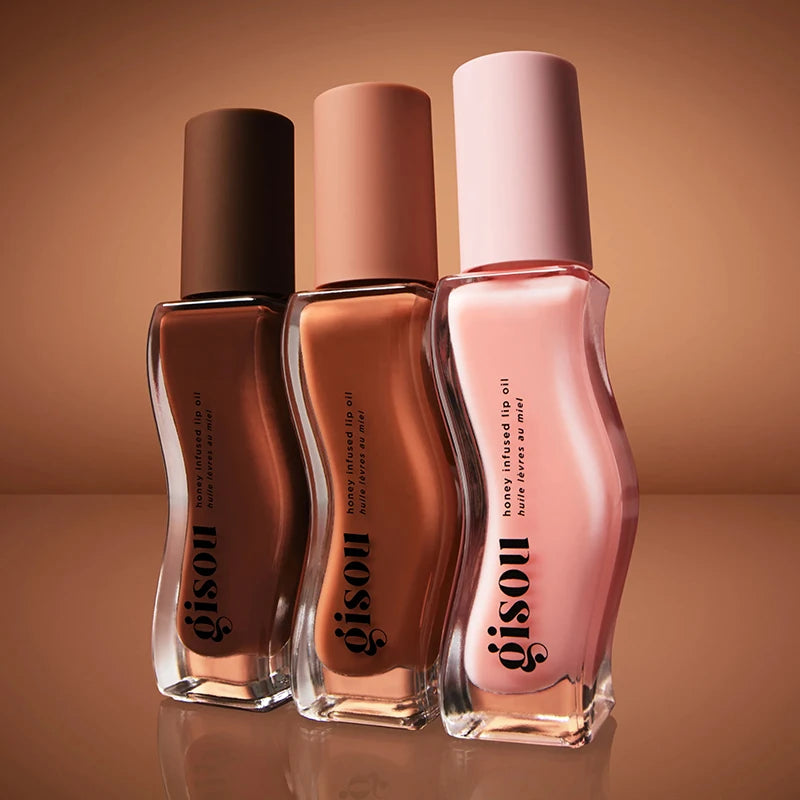Lip Balm Gisou Glazed Ameixa — Hidratação e Cor Irresistível