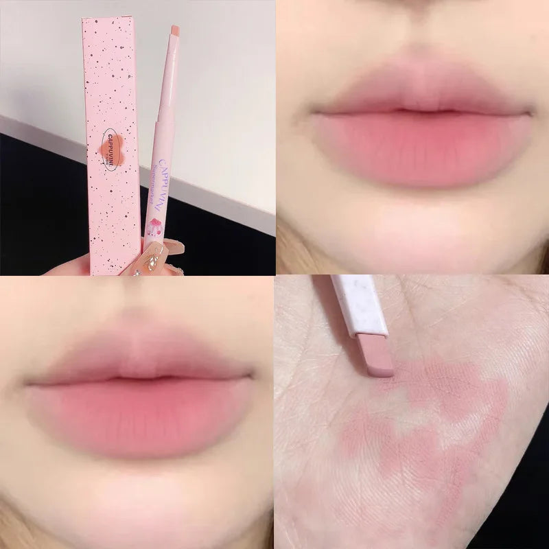 Lápis Labial Matte Cappuvini - Delineador Impermeável Longa Duração