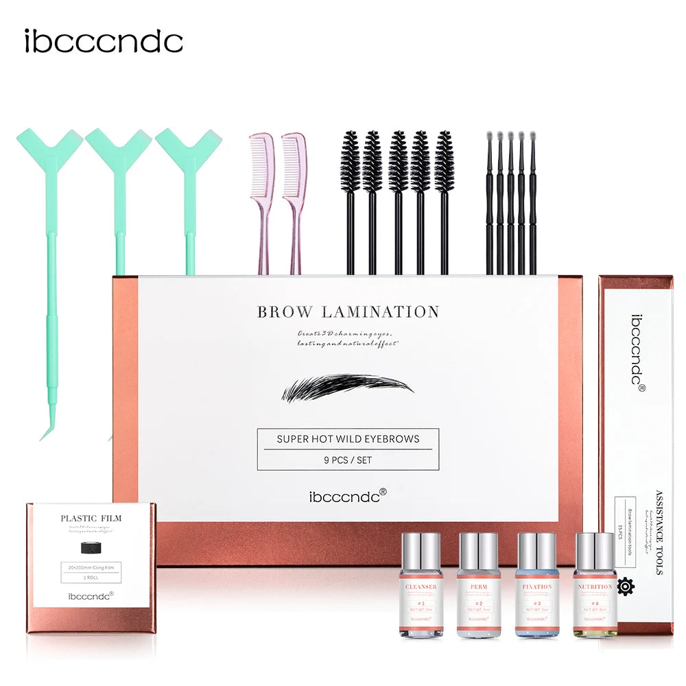 Kit de Laminação de Sobrancelhas - Brow Lift com Queratina