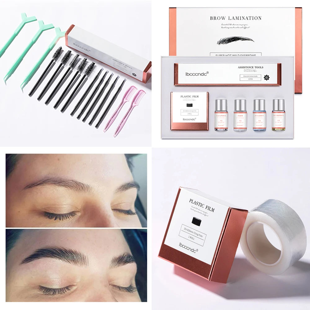 Kit de Laminação de Sobrancelhas - Brow Lift com Queratina