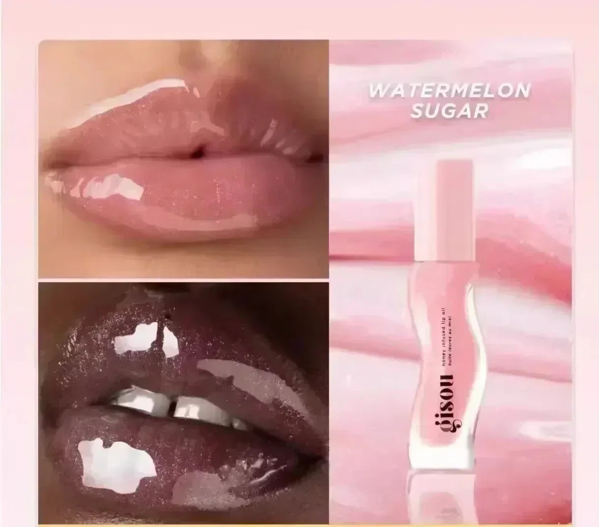 Lip Balm Gisou INS — Hidratante, Volumizador e Brilho Natural