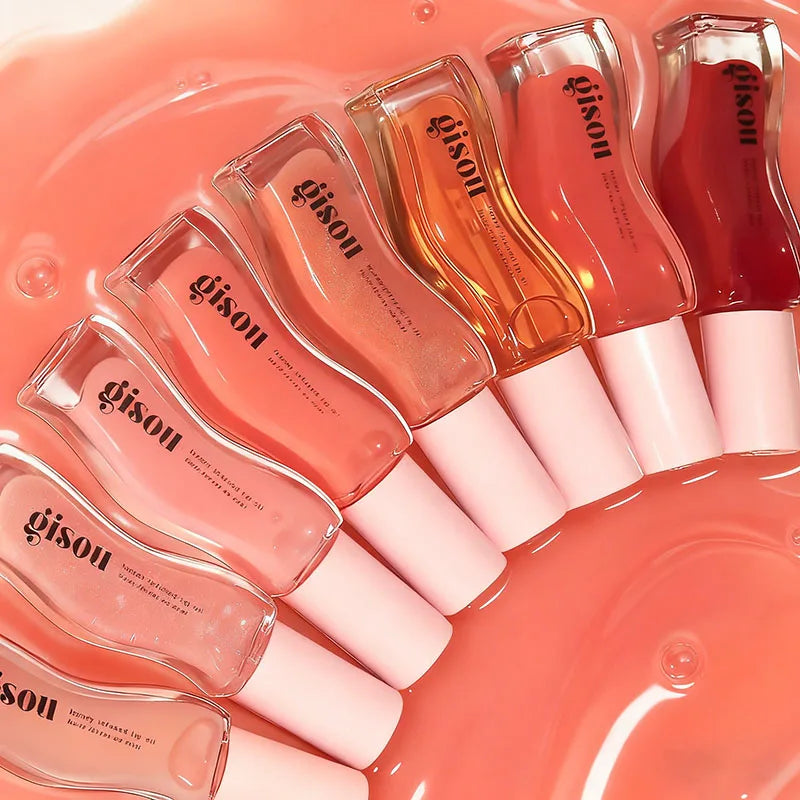 Lip Balm Gisou Glazed Ameixa — Hidratação e Cor Irresistível