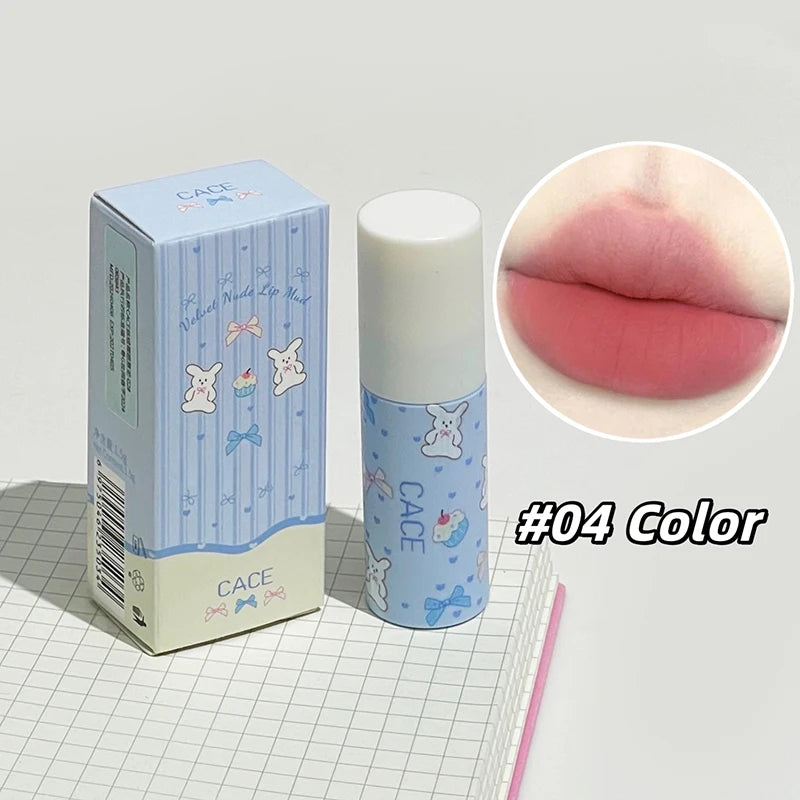 Kit Batom Matte Veludo Little Bunny - Textura Sedosa Longa Duração