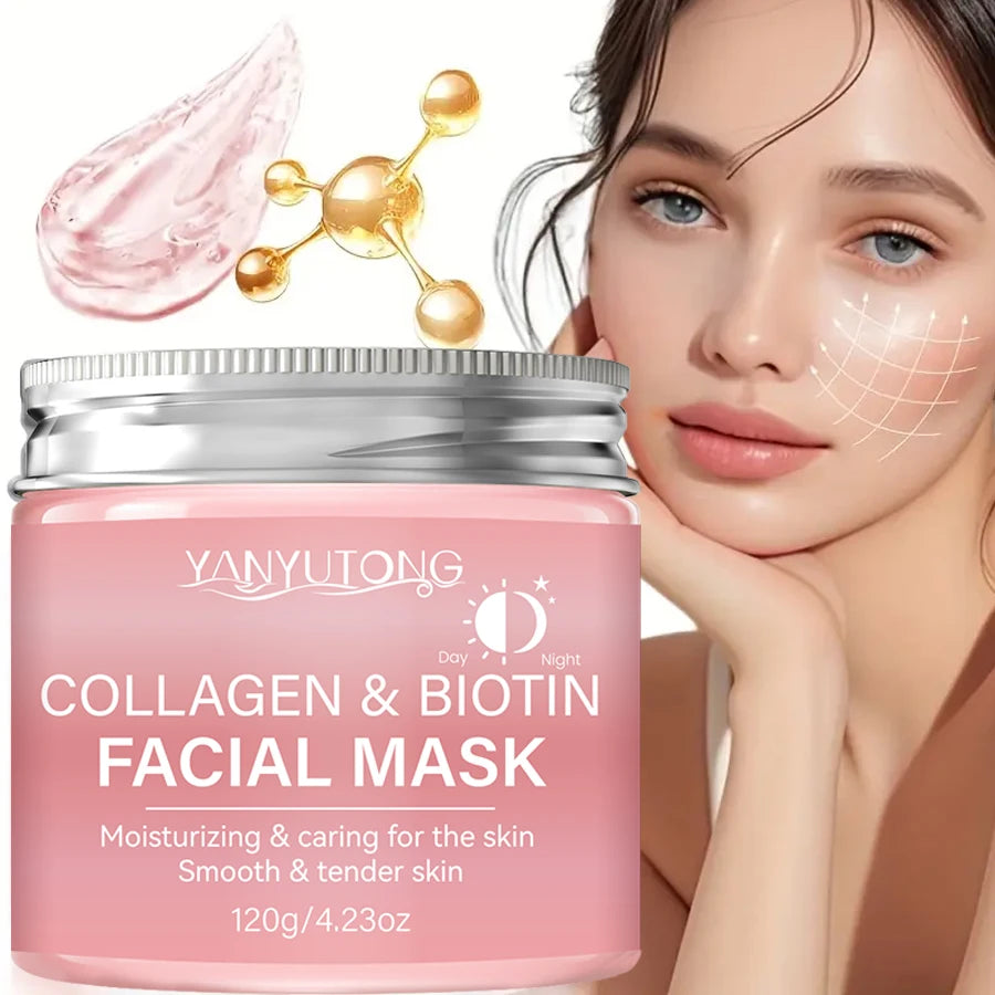 Máscara Facial de Colágeno Peel Off — Rejuvenescimento e Firmeza