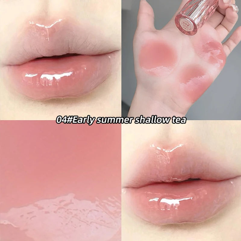 Gloss Labial Crystal Translúcido Hidratante - Longa Duração