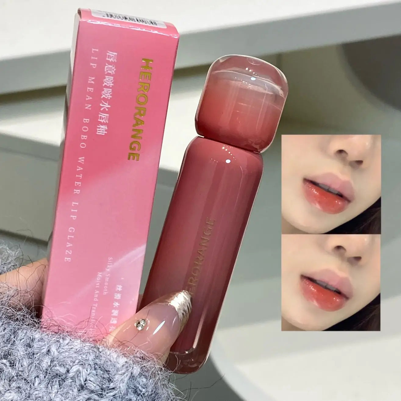 Gloss Labial Mirror Uva Defumada - Hidratante e Longa Duração