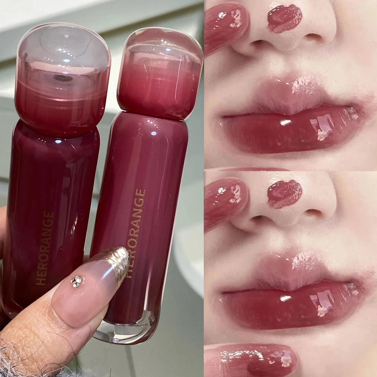 Gloss Labial Mirror Uva Defumada - Hidratante e Longa Duração