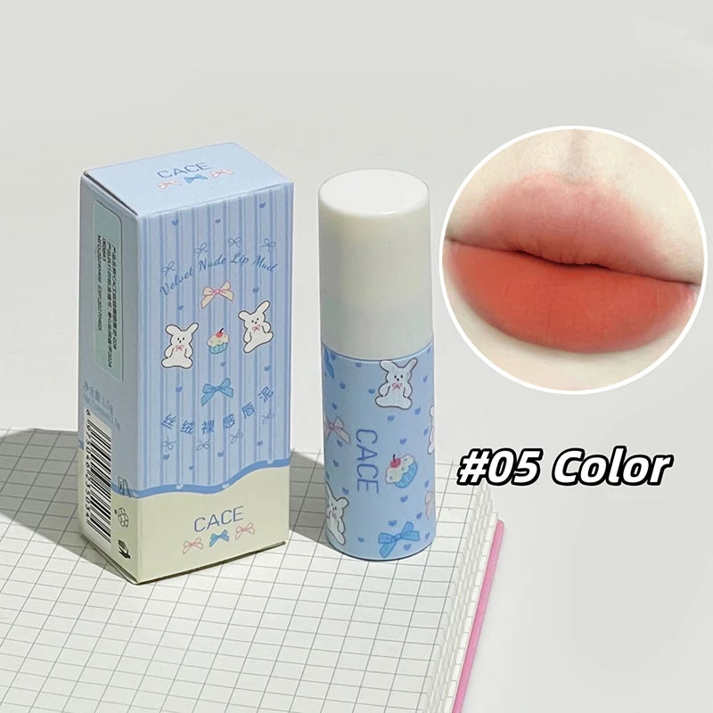 Kit Batom Matte Veludo Little Bunny - Textura Sedosa Longa Duração