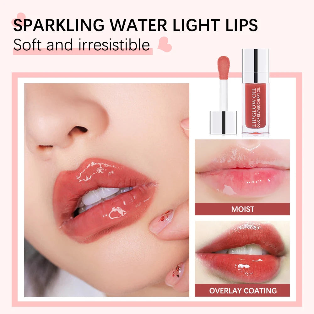 Lip Oil Gloss Hidratante — Brilho e Nutrição Labial
