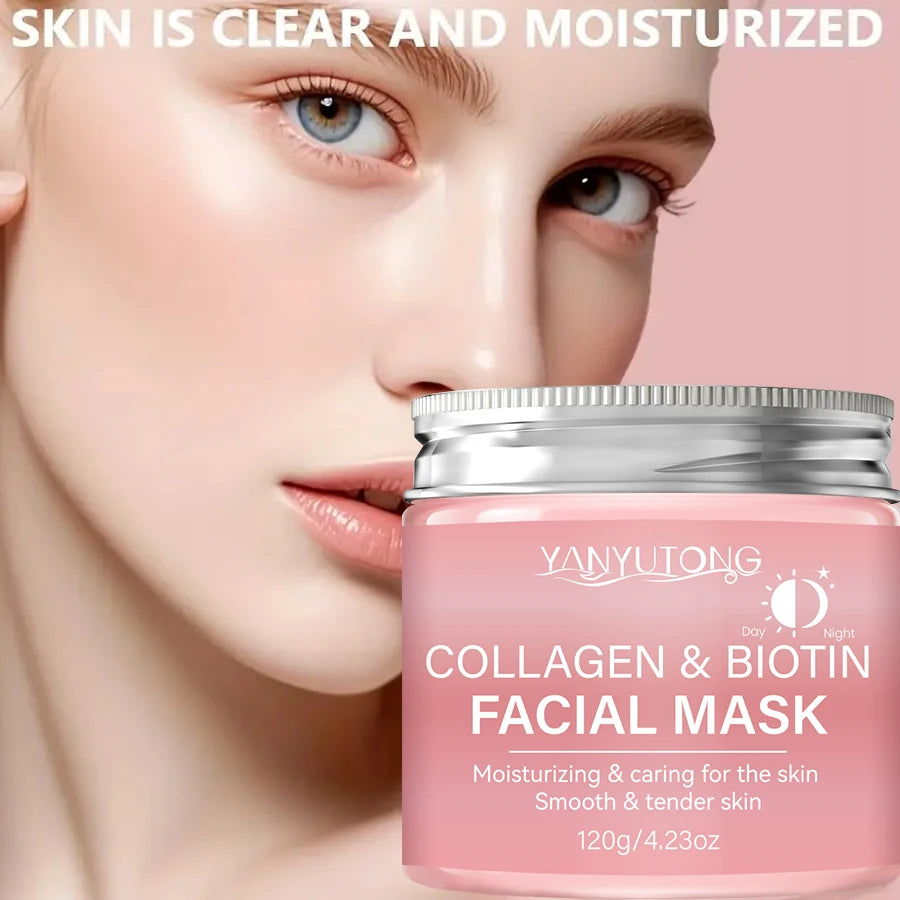 Máscara Facial de Colágeno Peel Off — Rejuvenescimento e Firmeza