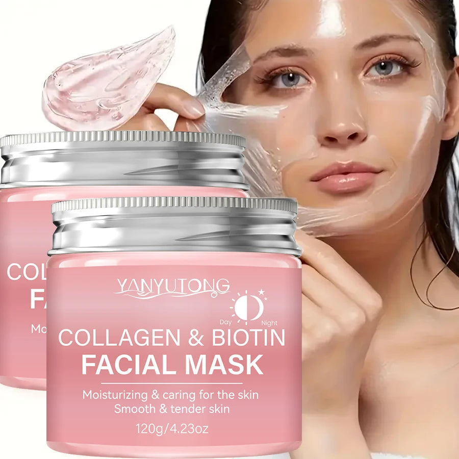 Máscara Facial de Colágeno Peel Off — Rejuvenescimento e Firmeza
