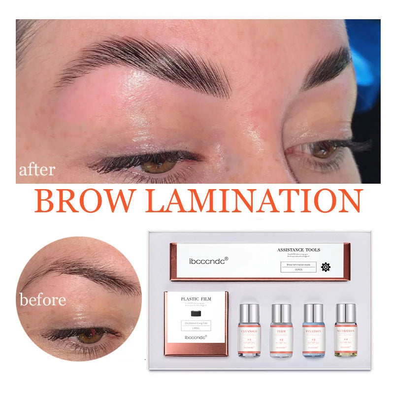 Kit de Laminação de Sobrancelhas - Brow Lift com Queratina