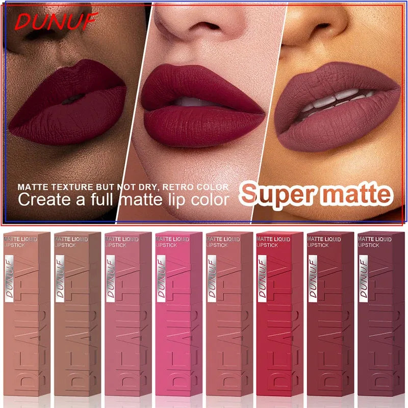 Batom Matte Velvet — Acabamento Aveludado e Longa Duração